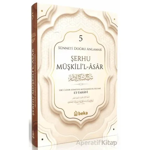 Sünneti Doğru Anlamak - Şerhu Müşkilil Asar - 5. Cilt - İmam Tahavi - Beka Yayınları