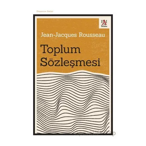 Toplum Sözleşmesi - Jean-Jacques Rousseau - Panama Yayıncılık