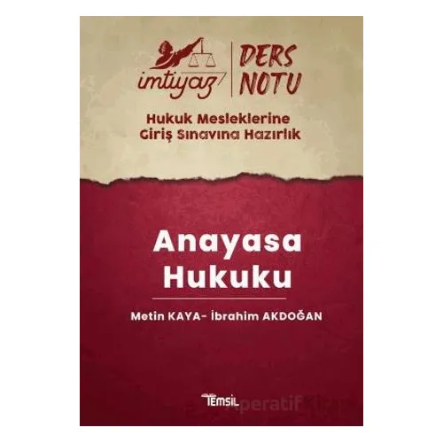 İmtiyaz HMGS Ceza Hukuku & Ceza Muhakemesi Hukuku Ders Notları - İbrahim Akdoğan - Temsil Kitap