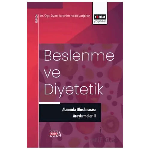 Beslenme ve Diyetetik Alanında Uluslararası Araştırmalar 2