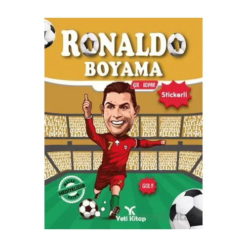 Ronaldo Boyama Kitabı - Kolektif - Yeti Kitap