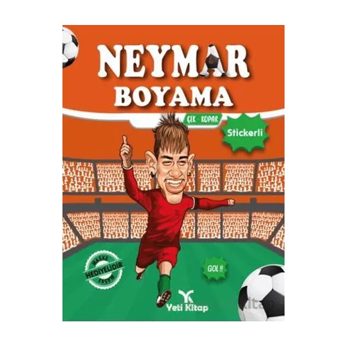 Neymar Boyama Kitabı - Kolektif - Yeti Kitap