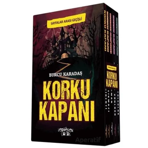 Korku Kapanı Seti (5 Kitap) - Burcu Karadaş - Yediveren Çocuk