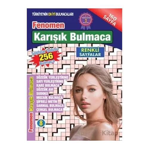 Fenomen Karışık Bulmaca 8 - Kolektif - Maxi Yayıncılık