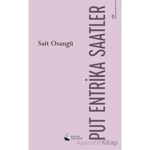 Put Entrika Saatler - Sait Osangü - Karina Yayınevi