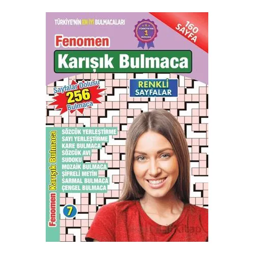 Fenomen Karışık Bulmaca 7 - Kolektif - Maxi Yayıncılık