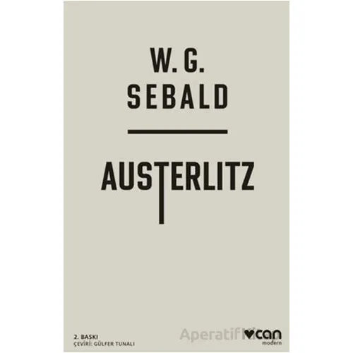 Austerlitz - W. G. Sebald - Can Yayınları