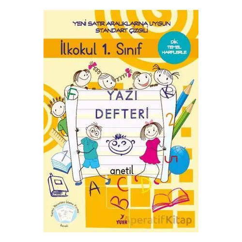 1. Sınıf Yazı Defteri Standart Çizgili - Kolektif - Yuva Yayınları