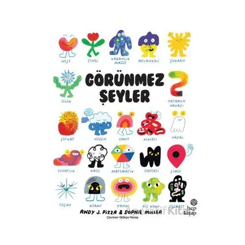 Görünmez Şeyler - Andy J. Pizza - Hep Kitap