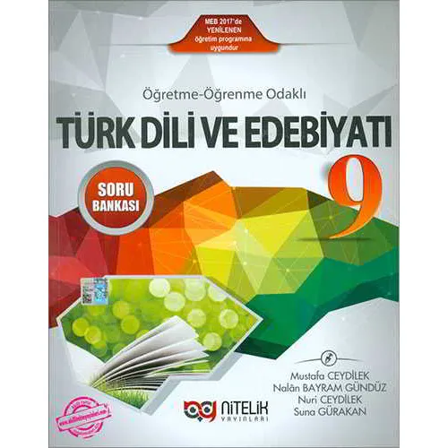 Nitelik 9.Sınıf Türk Dili ve Edebiyatı Soru Bankası 2024 öncesi müfredat