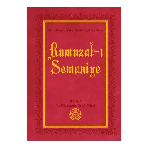 Rumuzat-ı Semaniye (Büyük Boy) - Bediüzzaman Said Nursi - Tenvir Neşriyat