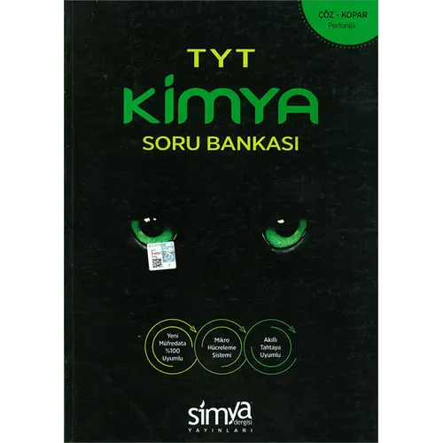 TYT Kimya Soru Bankası Simya Dergisi Yayınları