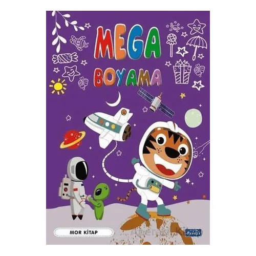 Mega Boyama-Mor Kitap - Kolektif - Parıltı Yayınları