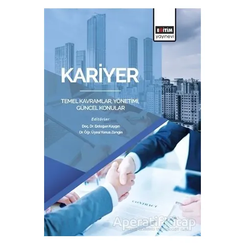 Kariyer - Yunus Zengin - Eğitim Yayınevi - Ders Kitapları