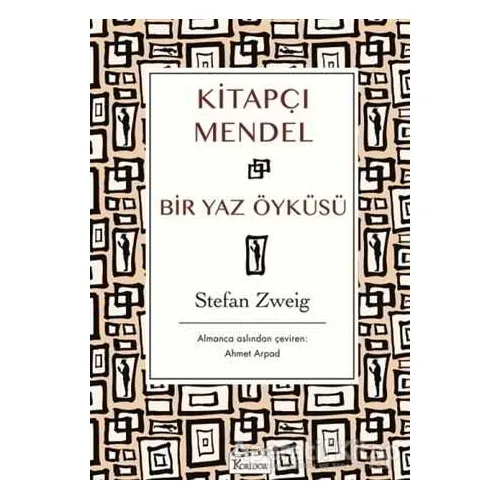 Kitapçı Mendel - Bir Yaz Öyküsü - Stefan Zweig - Koridor Yayıncılık
