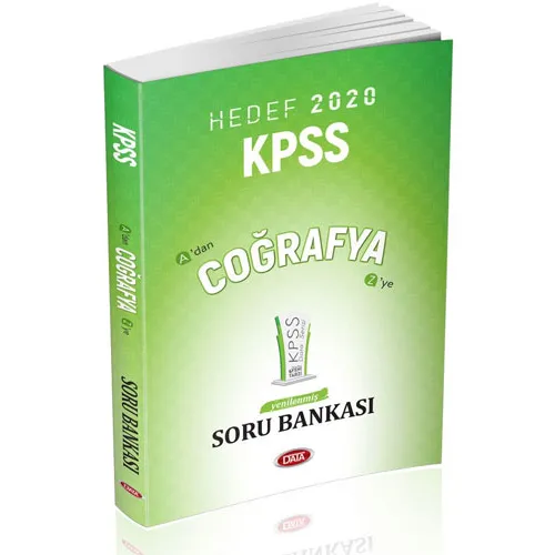 Data 2020 KPSS Coğrafya Soru Bankası