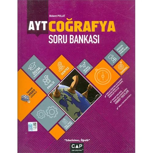AYT Coğrafya Soru Bankası Çap Yayınları