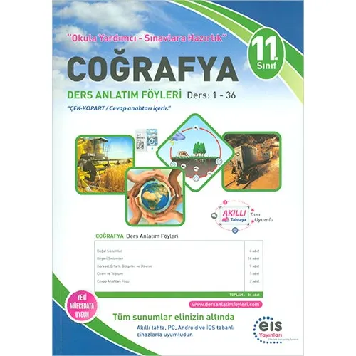 Eis 11.Sınıf Coğrafya Ders Anlatım Föyleri