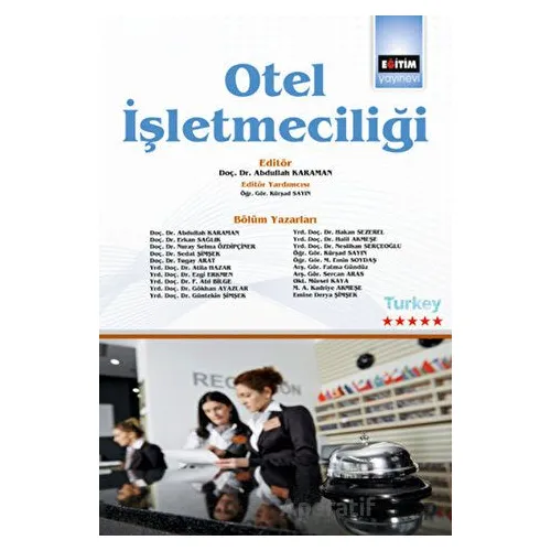 Otel İşletmeciliği - Kolektif - Eğitim Yayınevi - Ders Kitapları