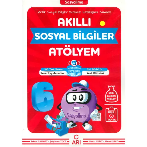 6. Sınıf Sosyalimo Akıllı Sosyal Bilgiler Atölyem Arı Yayıncılık
