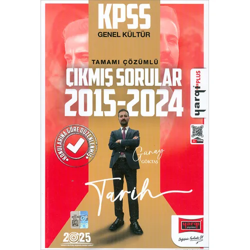 Yargı 2025 KPSS Tarih Konulara Göre Çözümlü Çıkmış Sorular Kitabı