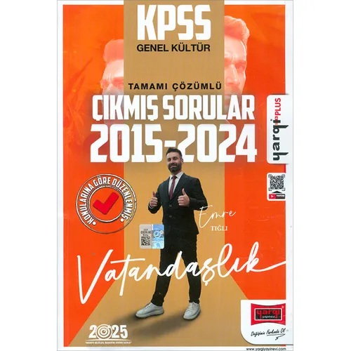 Yargı 2025 KPSS Vatandaşlık Konulara Göre Çıkmış Sorular Kitabı