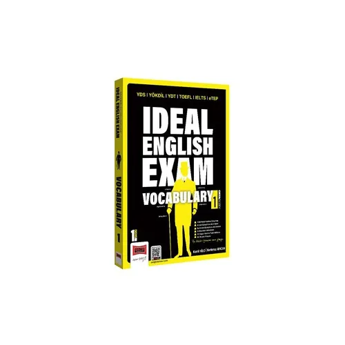 Yargı YDS YÖKDİL YDT TOEFL IELTS eTep Ideal English Exam Vocabulary 1 (Orta Düzey)