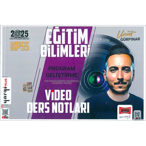 Yargı Yayınları 2025 KPSS Program Geliştirme Video Ders Notları
