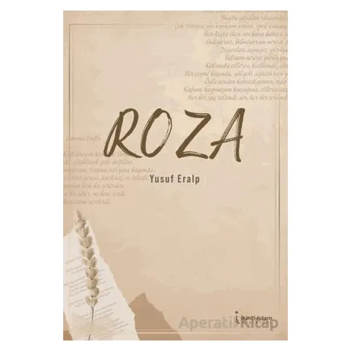 Roza - Yusuf Eralp - İkinci Adam Yayınları