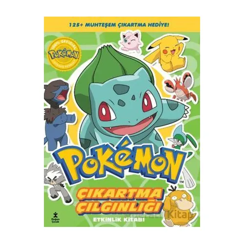 Pokemon Bulbasaur Çıkartma Çılgınlığı - Kolektif - Doğan Çocuk