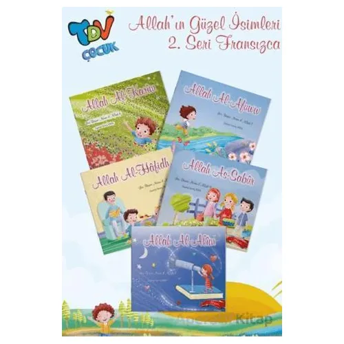 Les Beaux Noms dAllah (Allah’ın Güzel İsimleri 2. Set 5 Kitap)