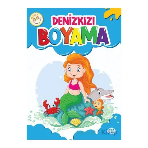 Neşeli Denizkızı Boyama - Kollektif - Dokuz Çocuk