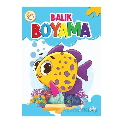 Neşeli Balık Boyama - Kollektif - Dokuz Çocuk