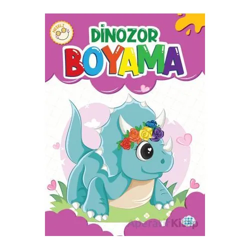 Neşeli Dinozor Boyama - Kollektif - Dokuz Çocuk