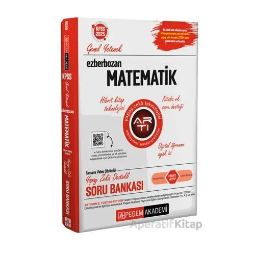 2025 Ezberbozan KPSS Genel Yetenek Genel Kültür Matematik Soru Bankası