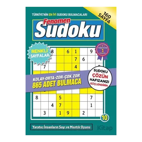 Fenomen Sudoku 10 - Kolektif - Maxi Yayıncılık