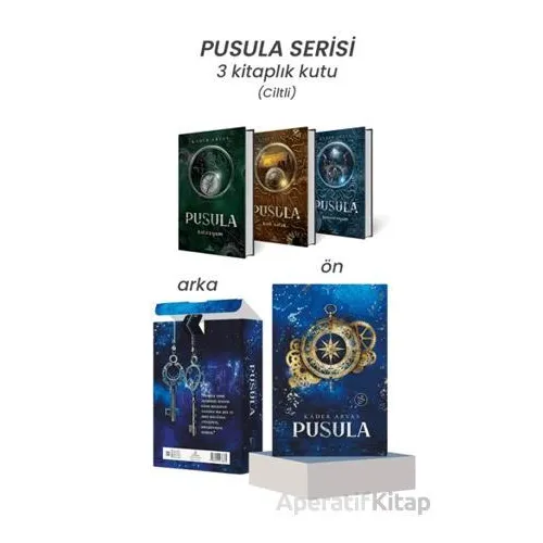Pusula Serisi - 3 Kitaplık Kutulu Set - Kader Arvas - Ephesus Yayınları