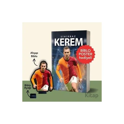 Sihirbaz Kerem - Biblo Poster Hediyeli - Kerem Tek - Flipper Yayıncılık