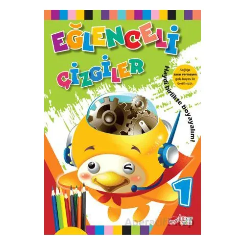 Eğlenceli Çizgiler 1 - Kolektif - The Kitap Çocuk