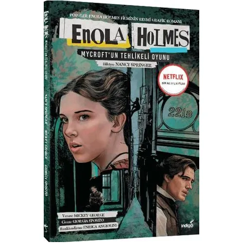 Enola Holmes - Mycroft’un Tehlikeli Oyunu - Mickey George - İndigo Kitap