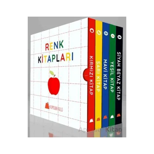 Renk Kitapları - 5 Kitaplık Kutulu Set - Kolektif - Kumdan Kale