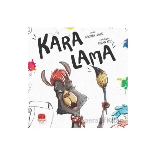 Kara Lama - Aslıhan Cengiz - Karavan Çocuk Yayınları