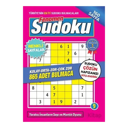 Fenomen Sudoku 9 - Kolektif - Maxi Yayıncılık