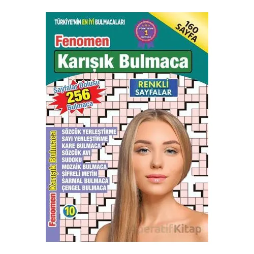 Fenomen Karışık Bulmaca 10 - Kolektif - Maxi Yayıncılık