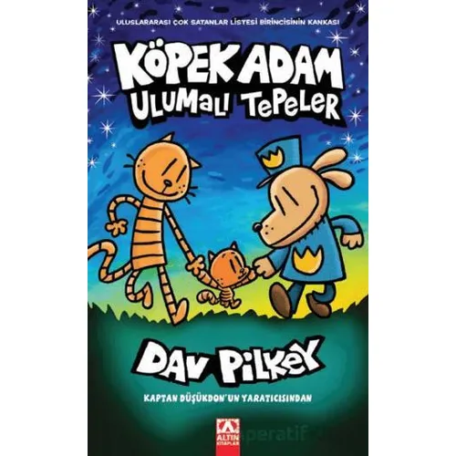 Köpek Adam 10 - Ulumalı Tepeler - Dav Pilkey - Altın Kitaplar