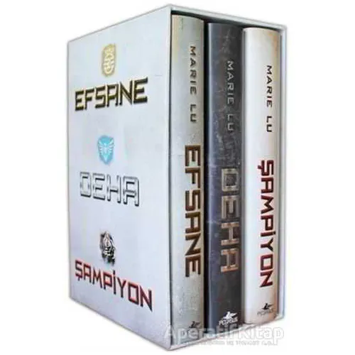 Efsane Serisi Seti (3 Kitap Takım Ciltli) - Marie Lu - Pegasus Yayınları