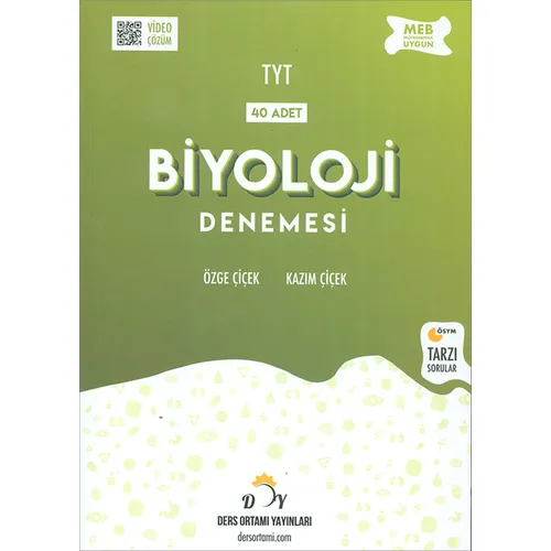 TYT 40 lı Biyoloji Denemesi Ders Ortamı Yayınları