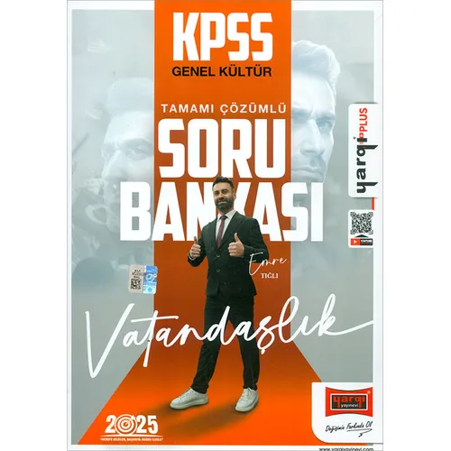 2025 KPSS Vatandaşlık Çözümlü 15 Deneme Yargı Yayınevi