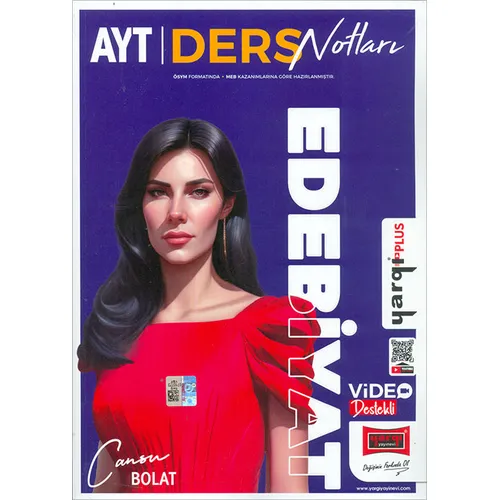 2025 AYT Edebiyat Ders Notları (Cansu Bolat) Yargı Yayınları