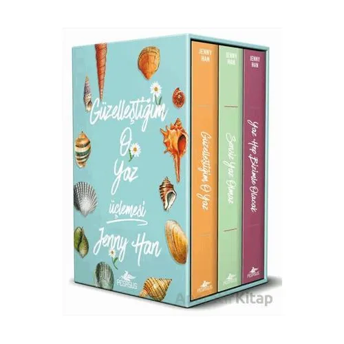 Güzelleştiğim O Yaz Üçlemesi Kutulu Özel Set (3 Kitap) - Jenny Han - Pegasus Yayınları